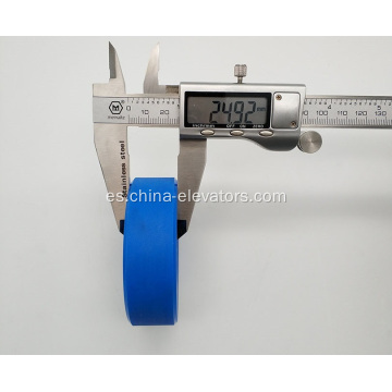 Rodillo de paso de 80 mm 80*25*6204 para escaleras mecánicas SJEC